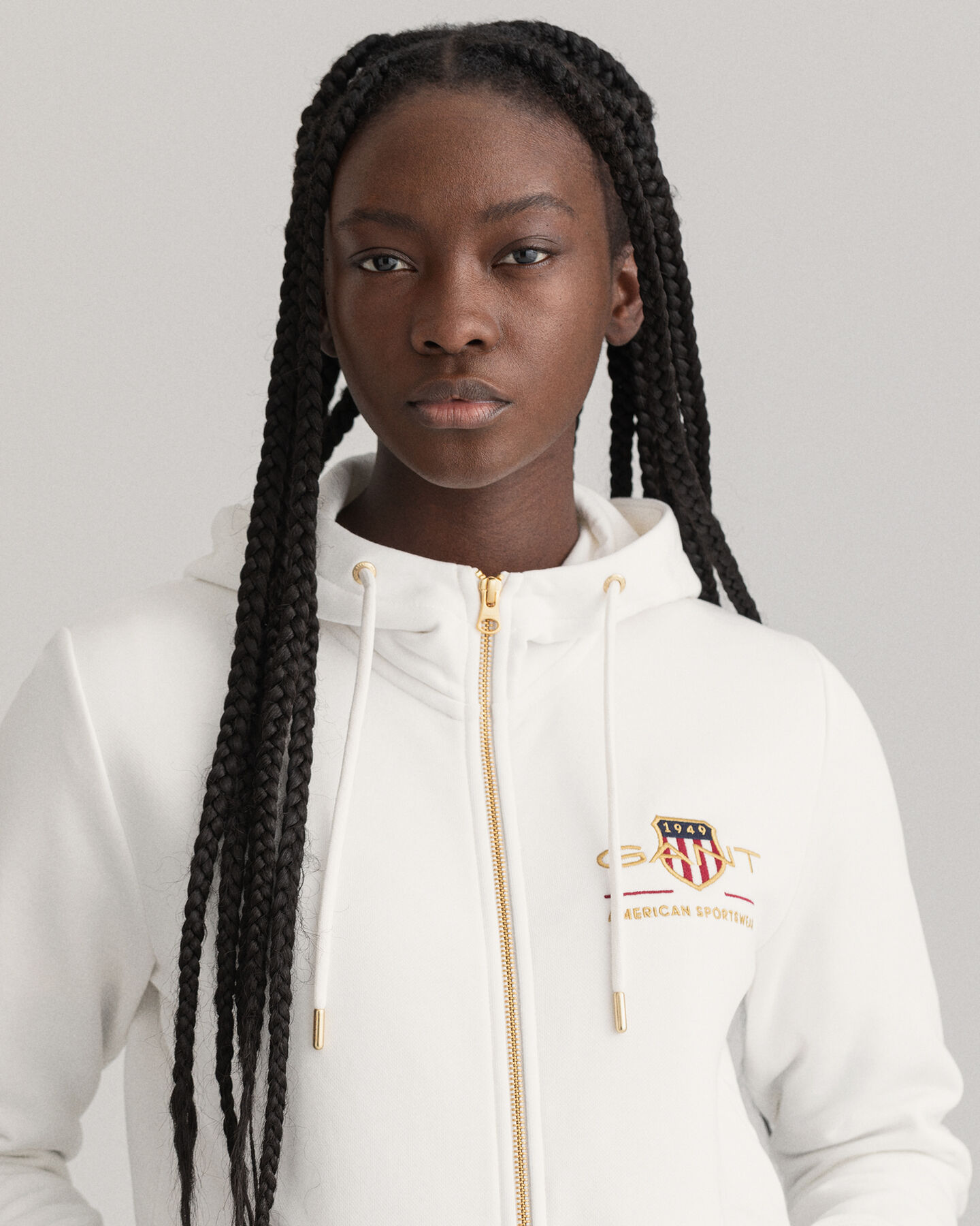 Sudadera con capucha y cremallera completa Archive Shield