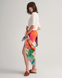 Pareo de seda y algodón