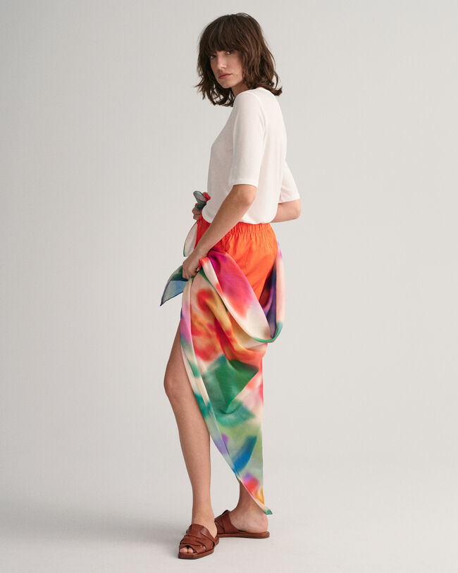 Pareo de seda y algodón