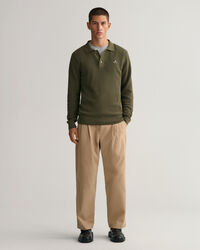 Polo de punto de piqu&eacute; de algod&oacute;n