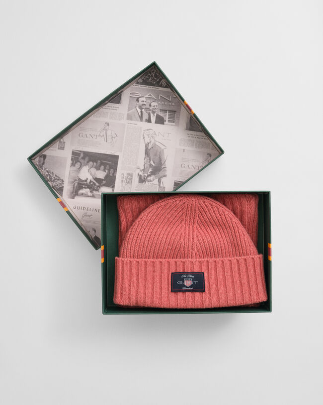 Set de regalo con gorro y braga en mezcla de lana Kids