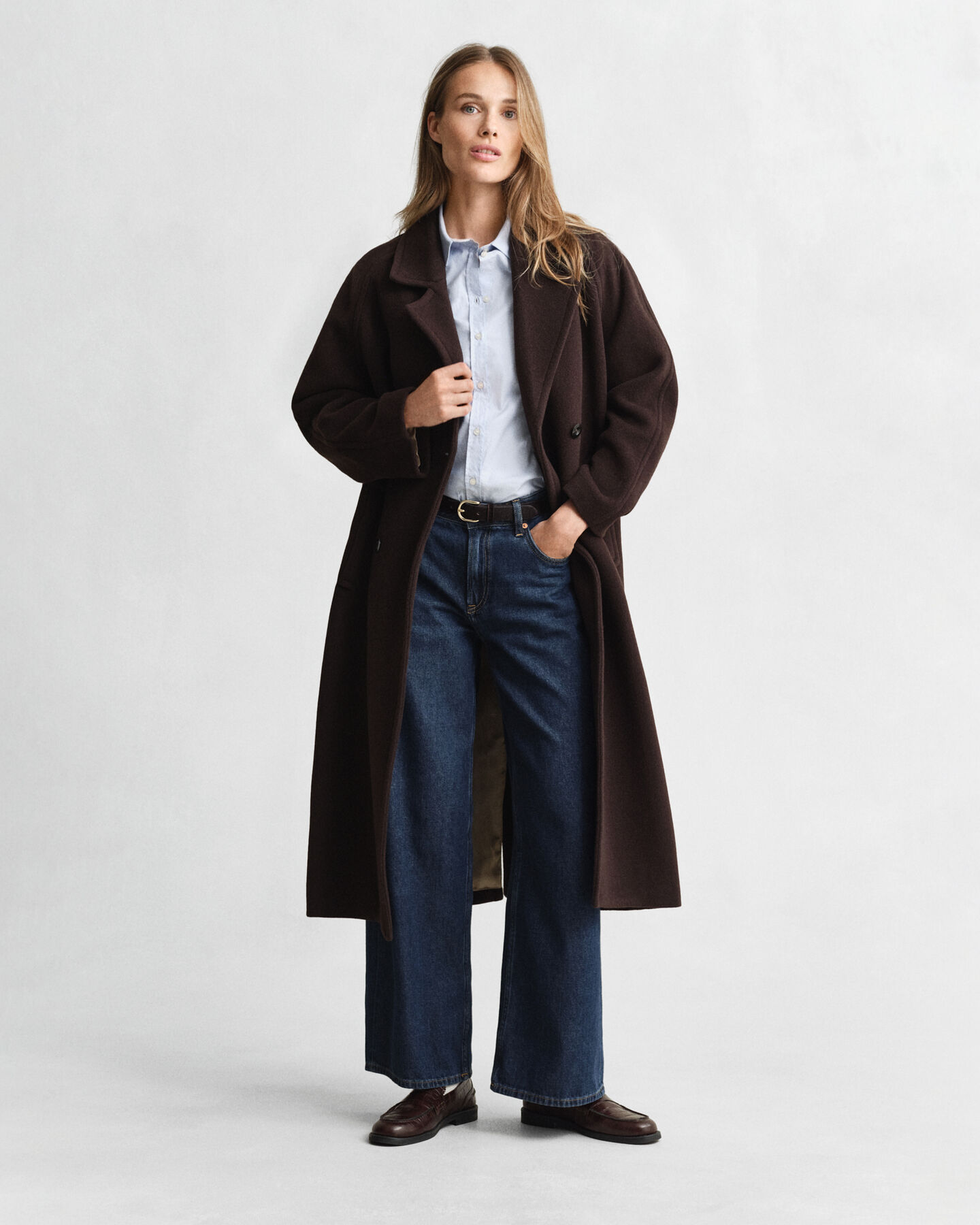 Camisa Oxford Slim Fit elástica