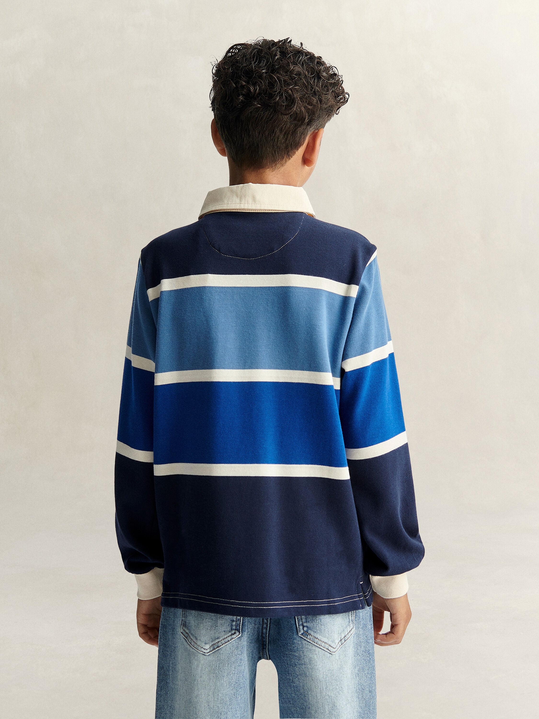 Rugger de rayas Graphic Teen Boys