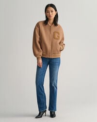 GANT Varsity Jacket en sarga de lana