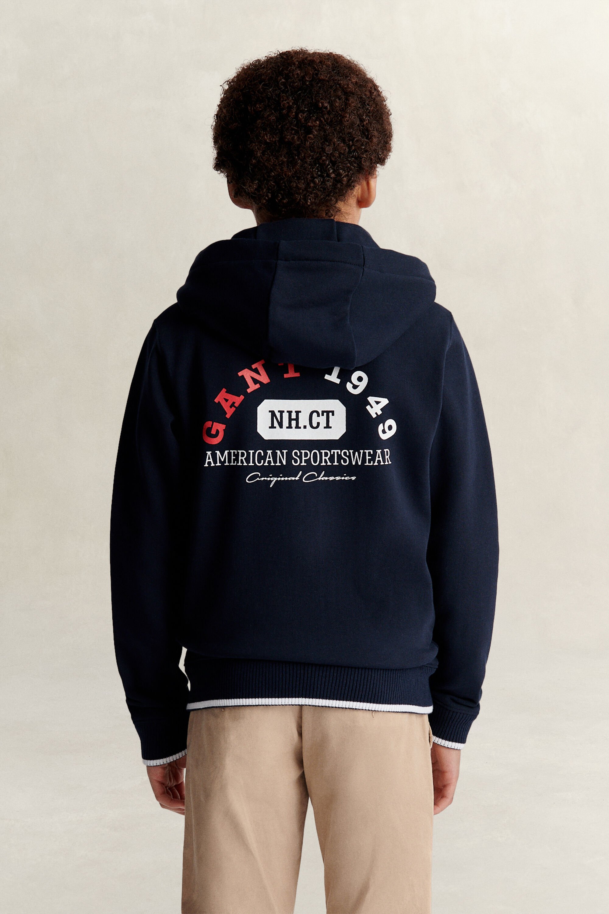 Sudadera con capucha y cremallera Graphic Teen Boys