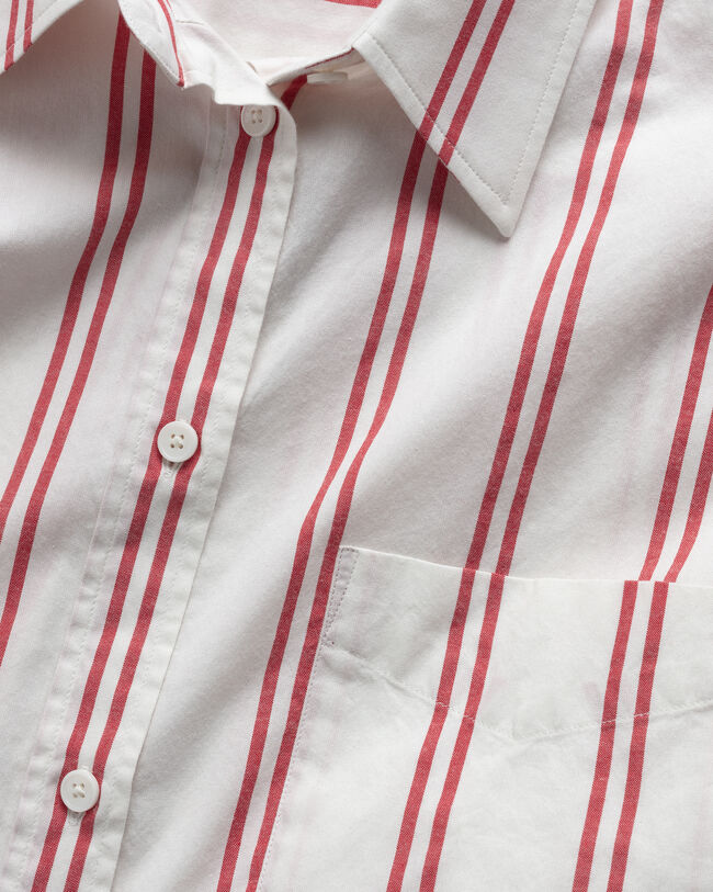 Camisa extragrande a rayas