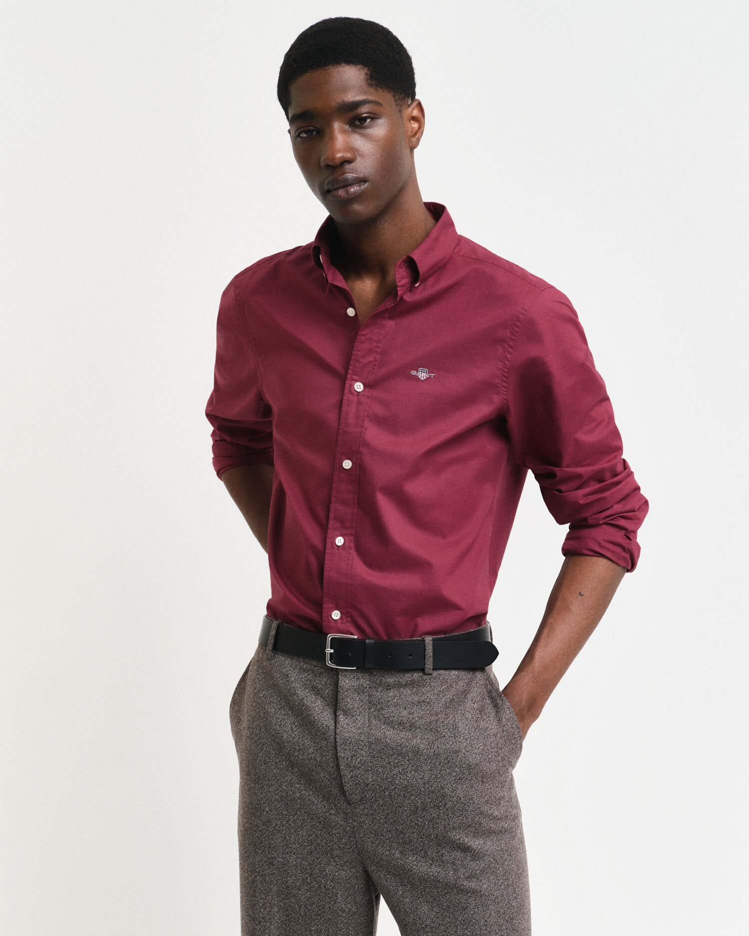 Camisas hombre gant top