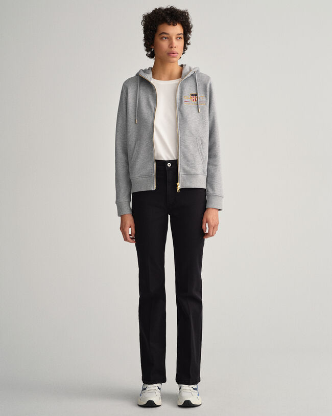 Sudadera con capucha y cremallera completa Archive Shield