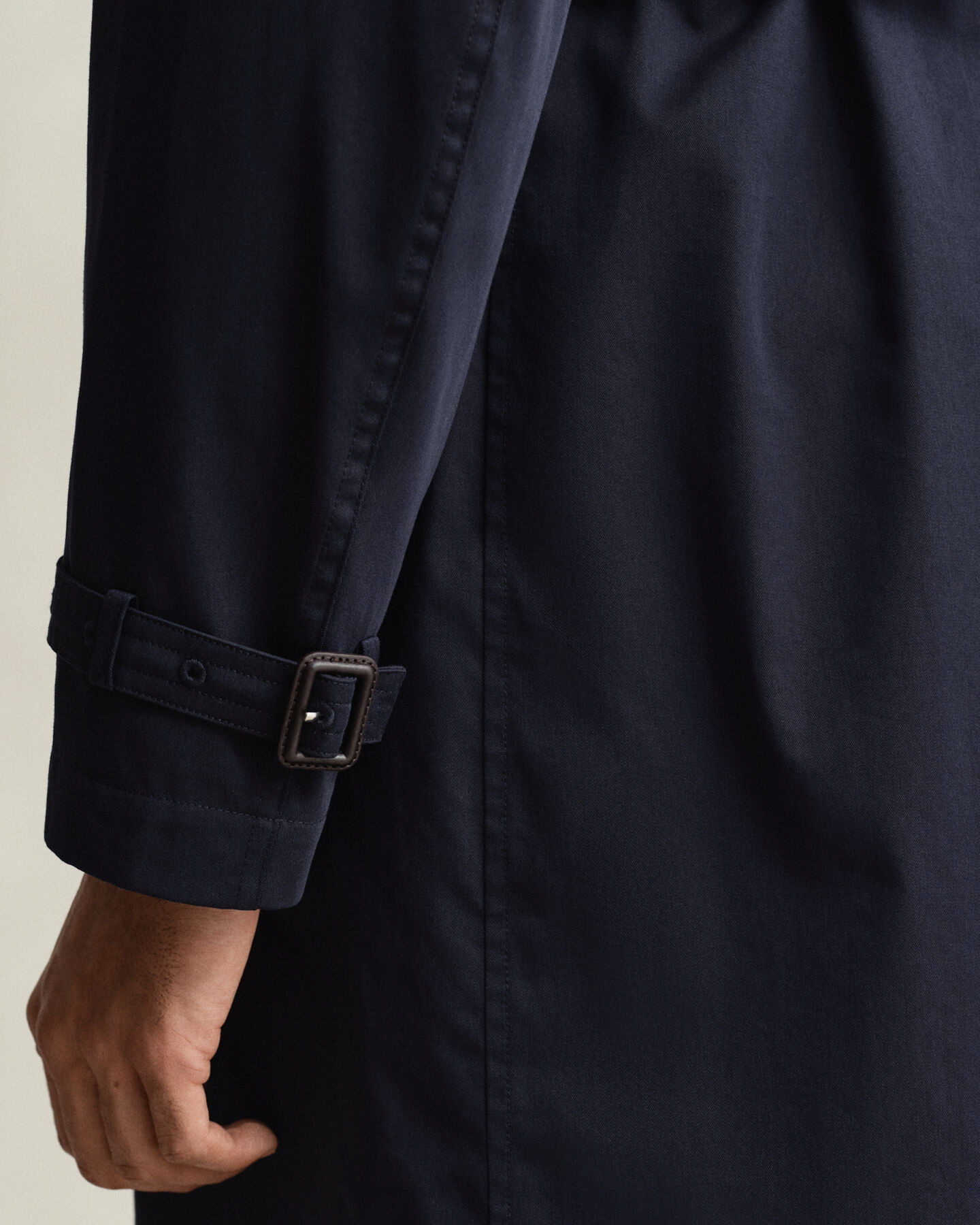 Gabardina en mezcla de algodón