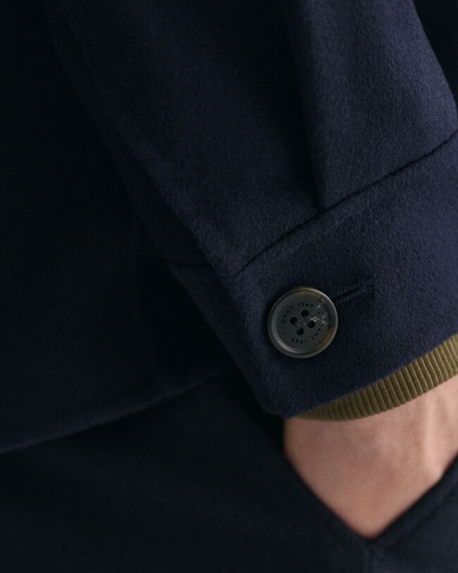 Chaqueta de cuatro bolsillos cosida a mano