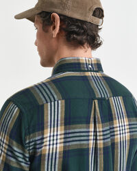 Camisa Regular Fit de franela Windblown a cuadros