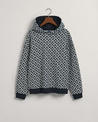 Sudadera con capucha extragrande Monogram Teen Boys