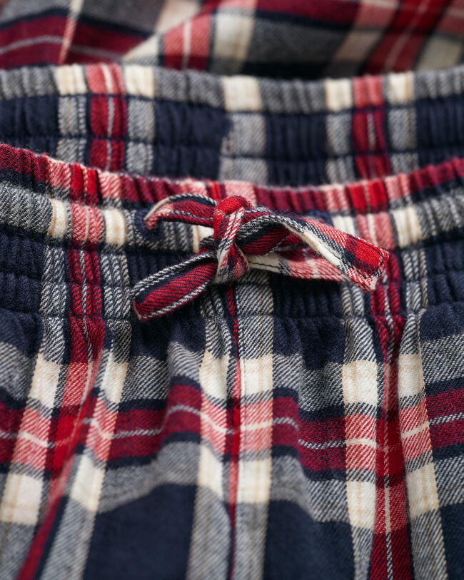 Pantalones de pijama de franela a cuadros Teens