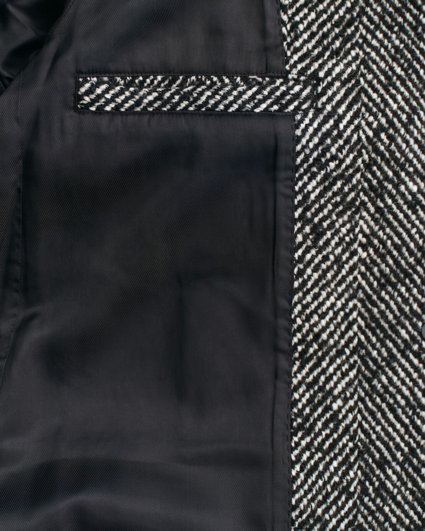 Abrigo con dise&ntilde;o de espiga Heritage