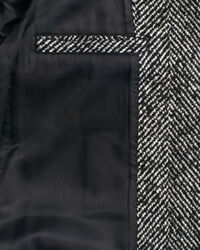 Abrigo con dise&ntilde;o de espiga Heritage