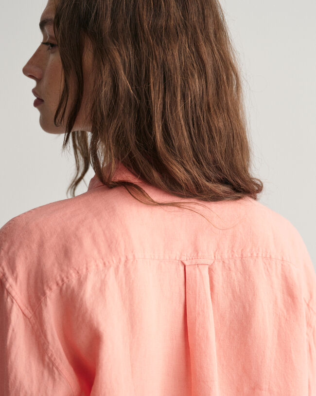 Camisa Relaxed Fit de lino