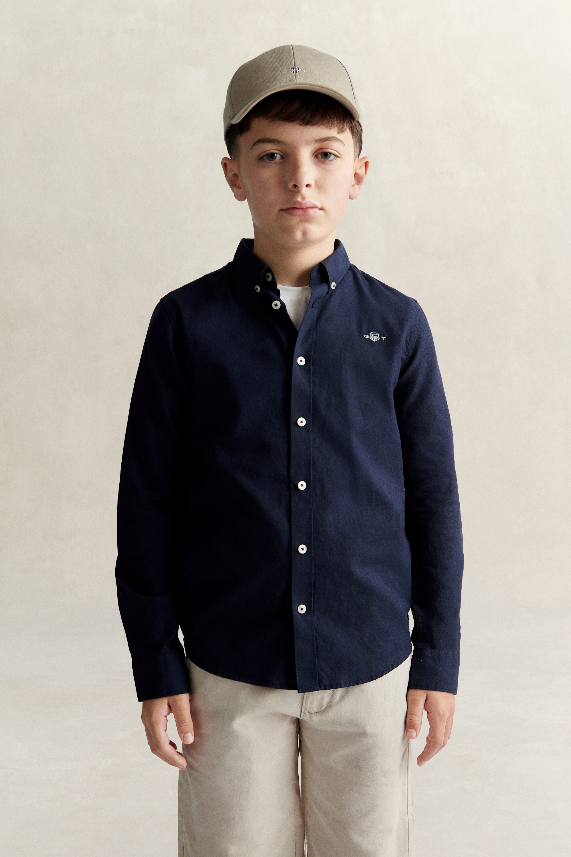 Camisa Oxford Shield Teen Boys