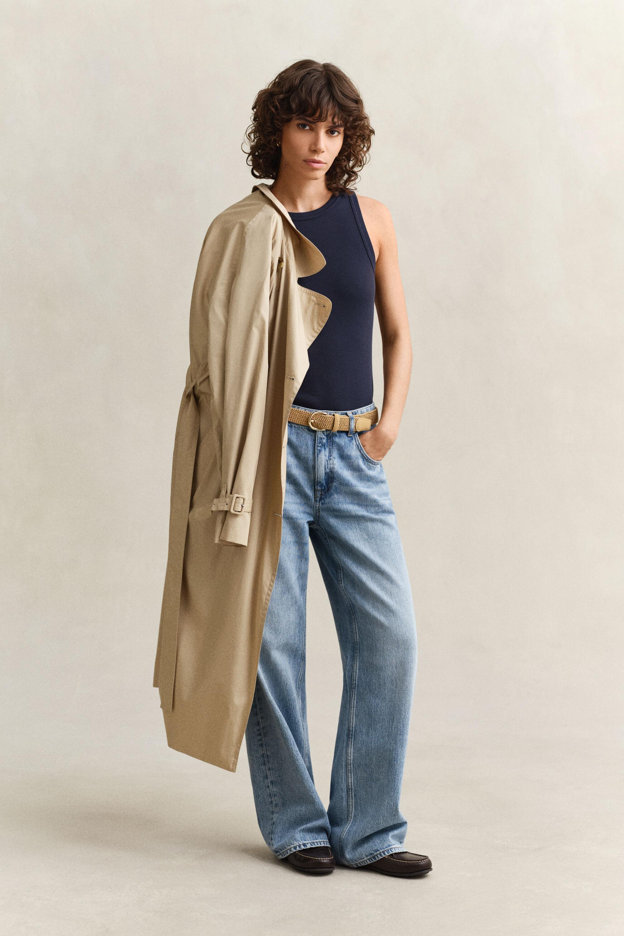 Camiseta de tirantes acanalada