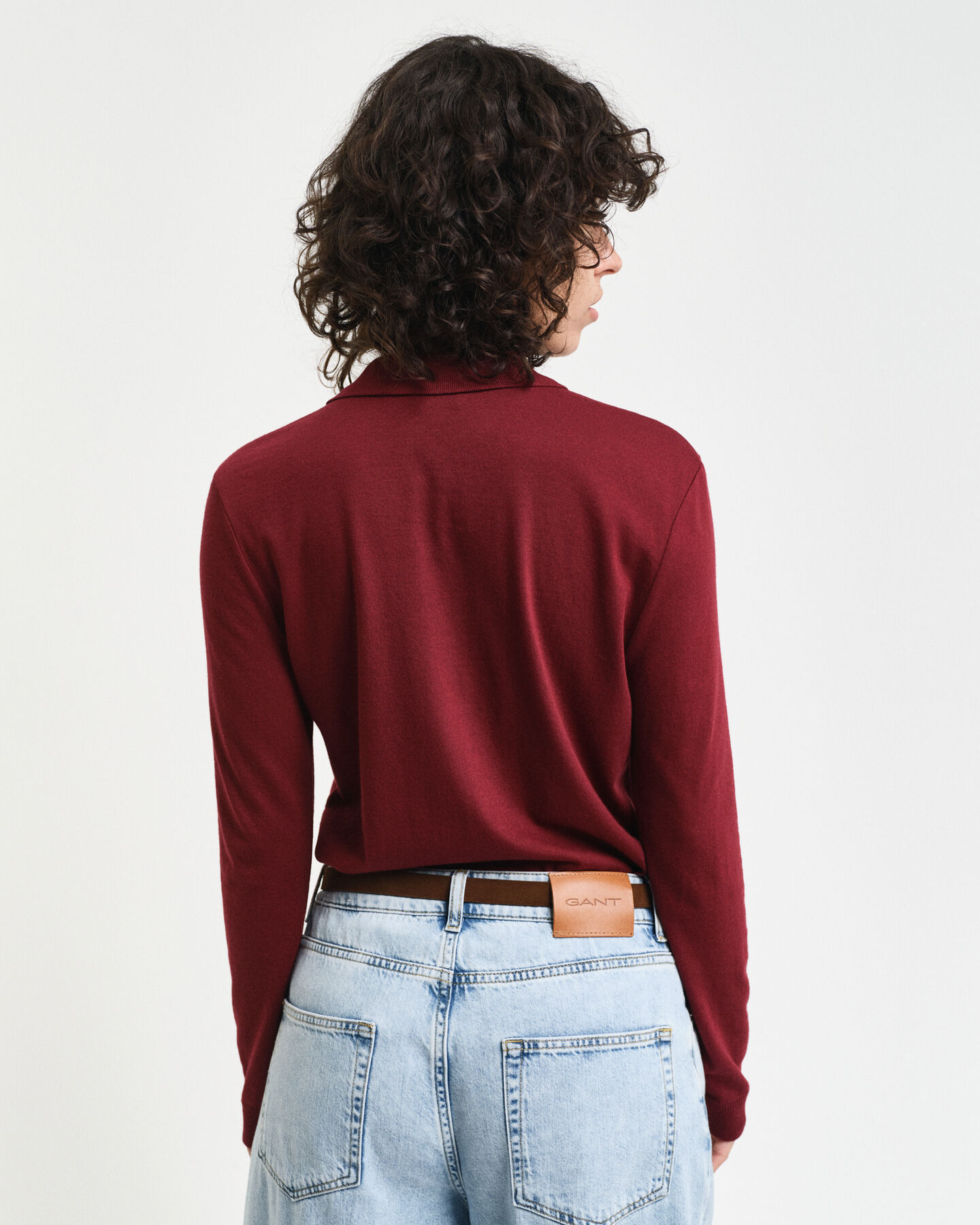 Polo de manga larga sin costuras