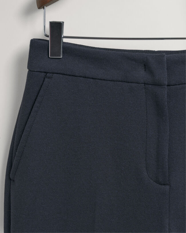 Pantalones pitillo de punto