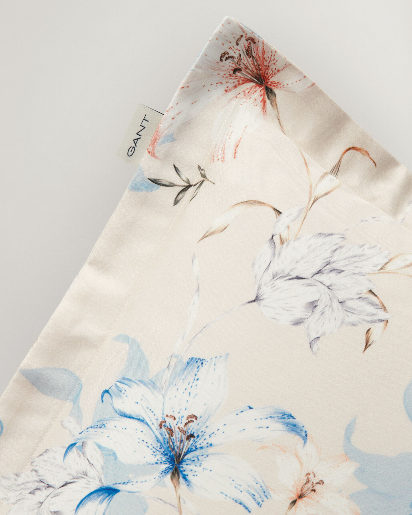 Funda de almohada con estampado floral