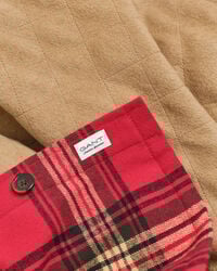 Sobrecamisa acolchada Relaxed Fit a cuadros