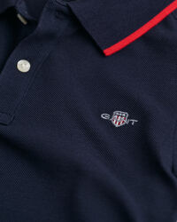 Polo de piqué a rayas GANT Kids
