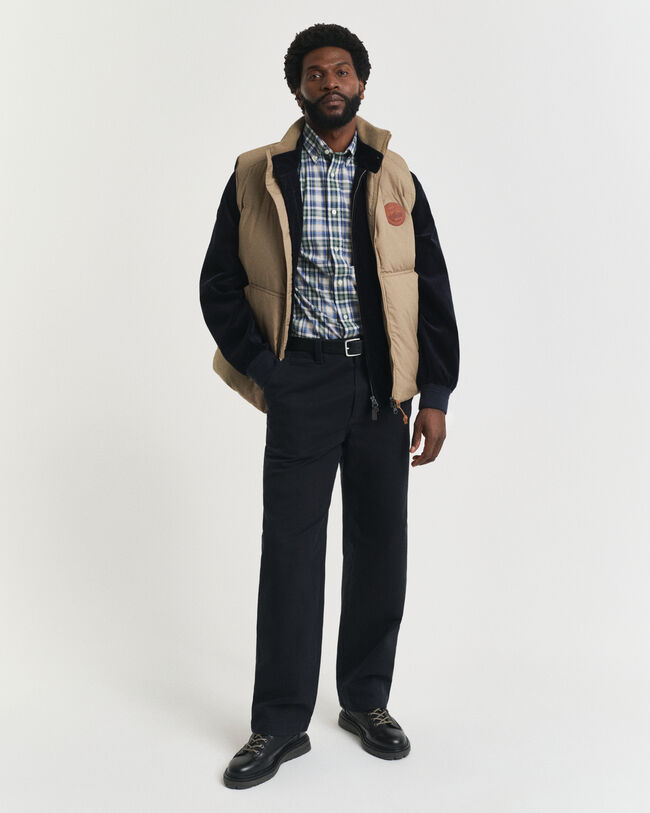 Camisa Regular Fit de popelina Archive a cuadros