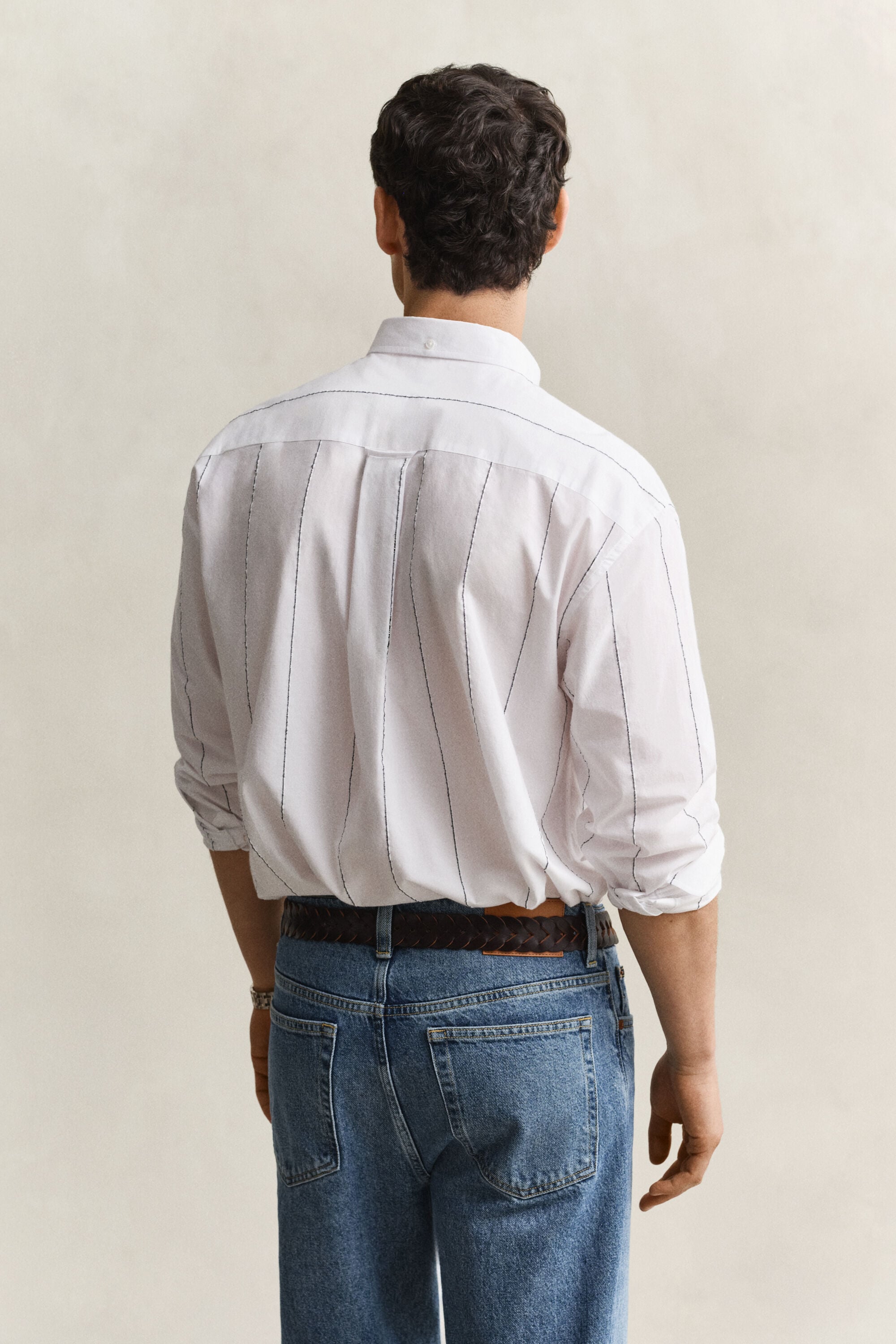 Camisa de chenilla texturizada