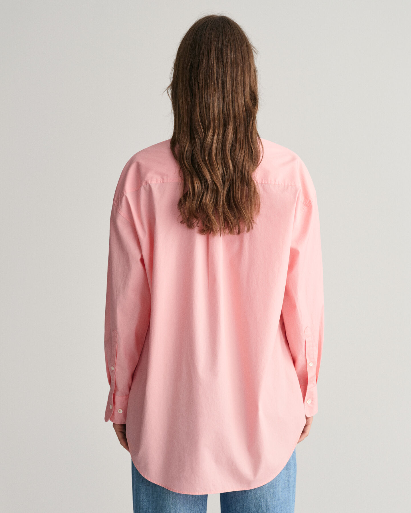 Camisa extragrande de popelina