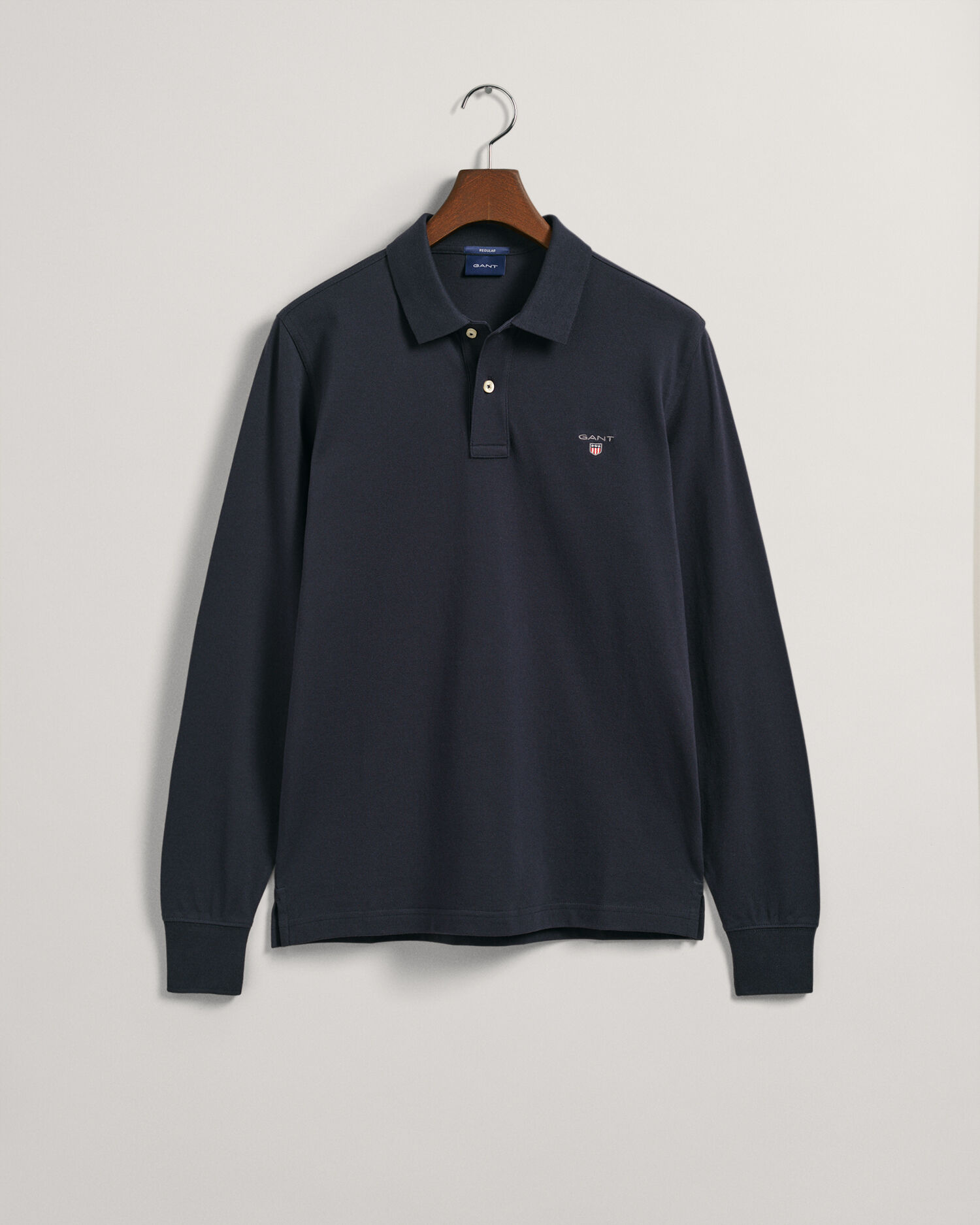 Polos manga larga hombre gant new arrivals