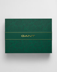 Set de regalo de gorro y bufanda de lana con insignia