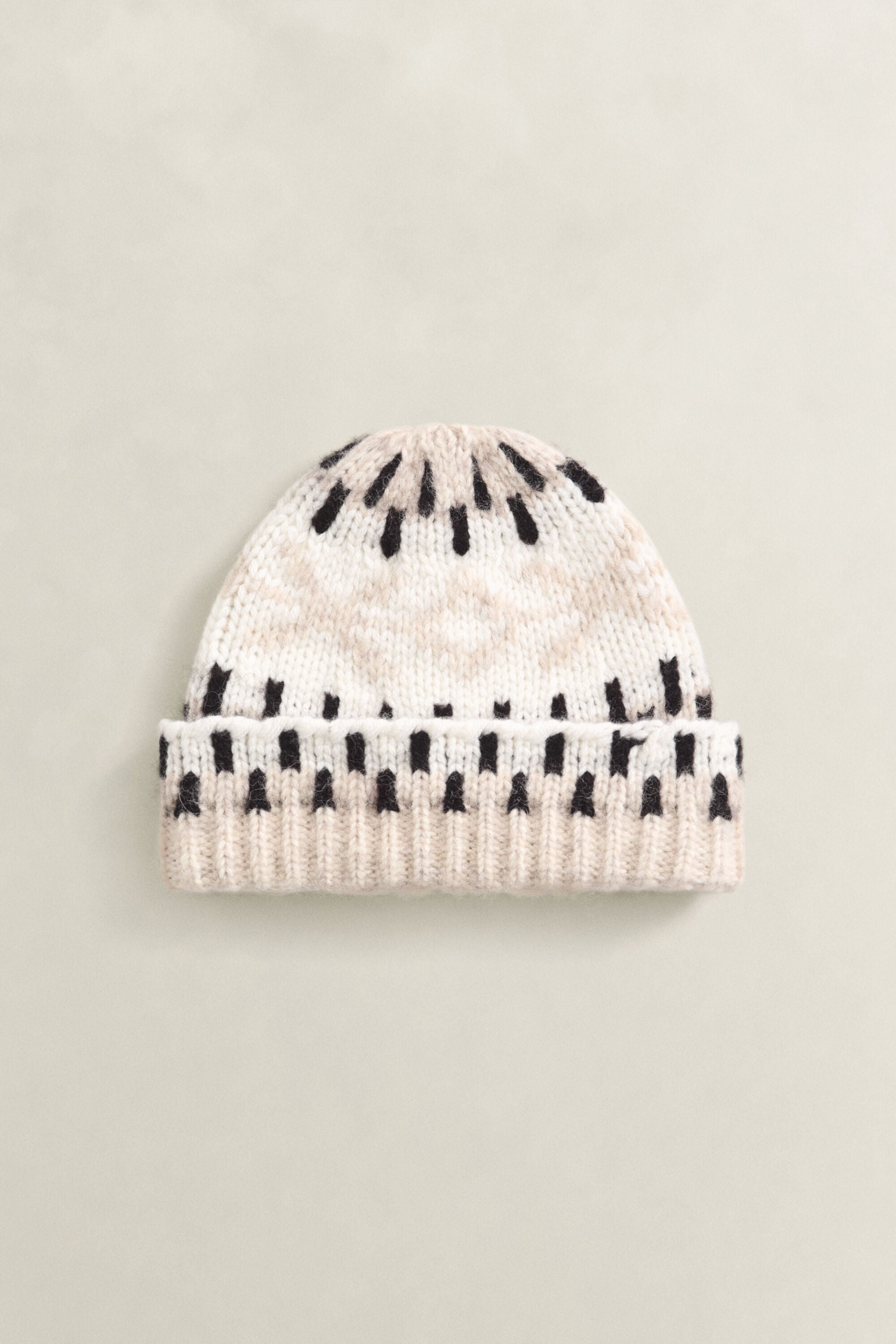 Gorro de jacquard