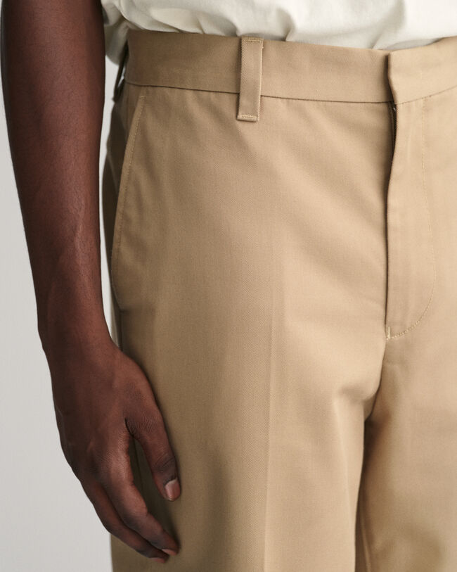 Pantalones chinos de oficina Loose Fit