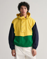 Anorak con bloques de color