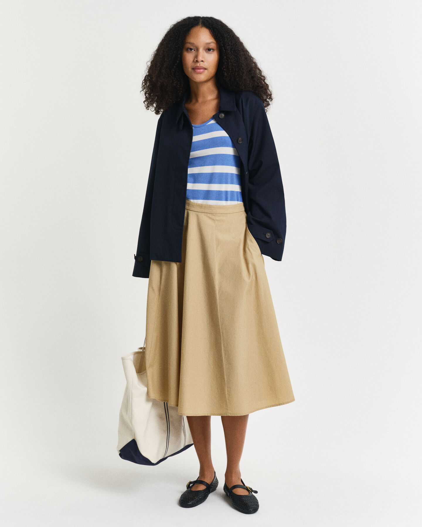 Camiseta de tirantes a rayas