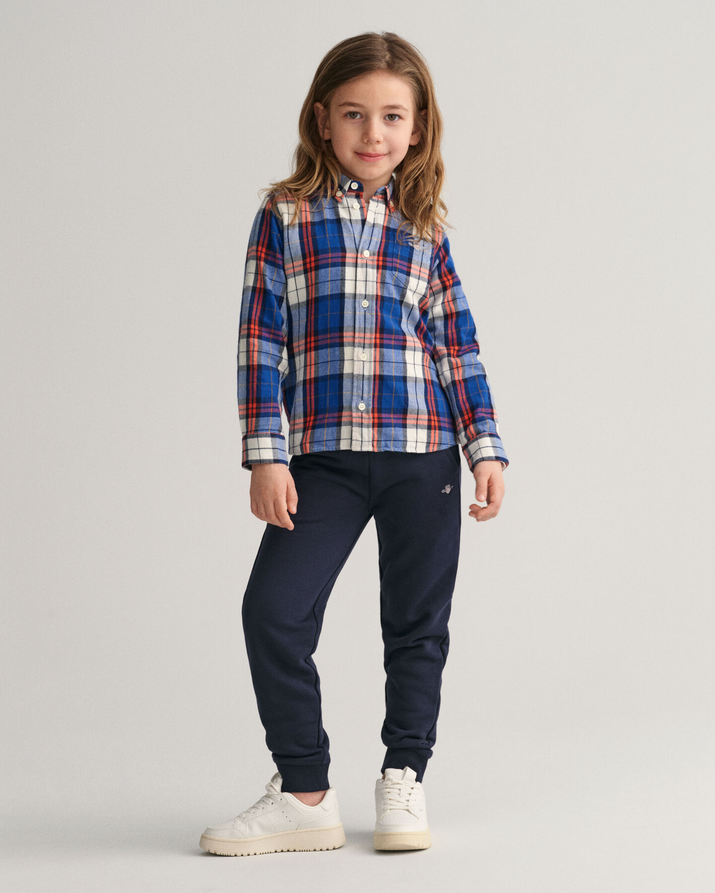 Camisa de franela a cuadros Regular Fit Kids