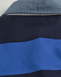 Heavy Rugger a rayas con cuello de cambray