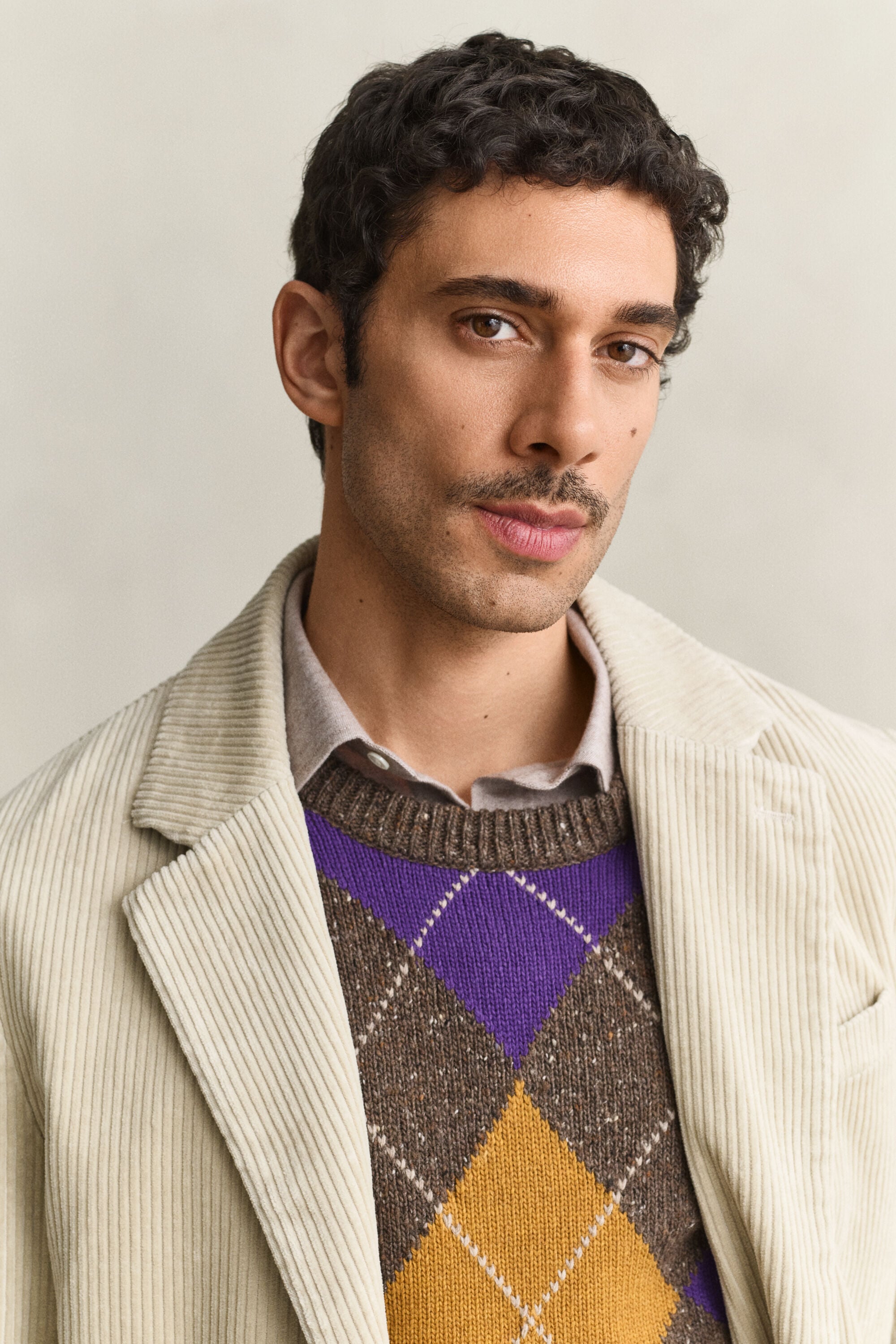 Chaqueta de traje de pana