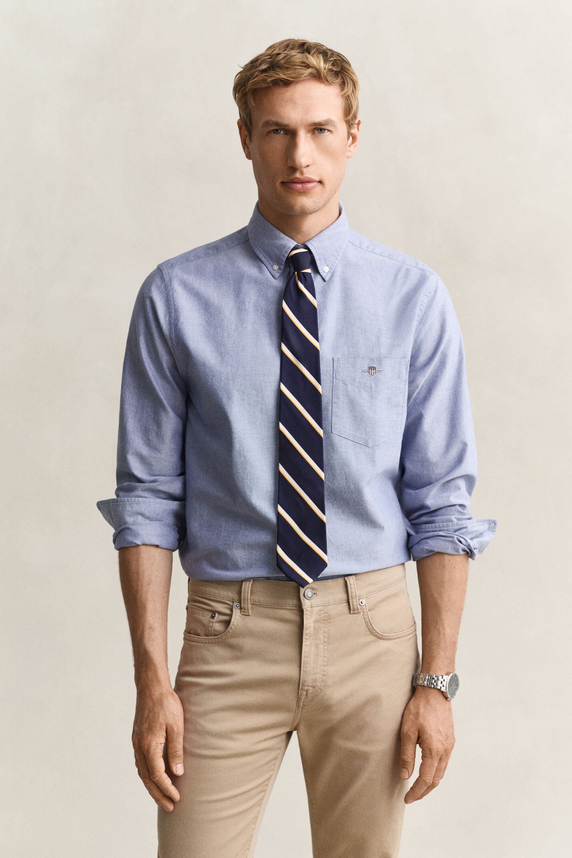 Camisa Oxford Regular Fit clásica