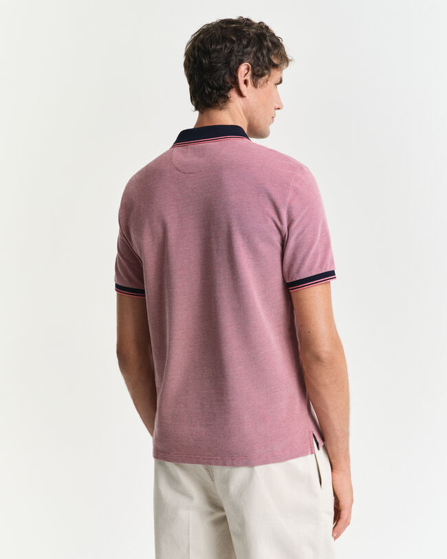 Polo de piqu&eacute; Oxford en cuatro colores