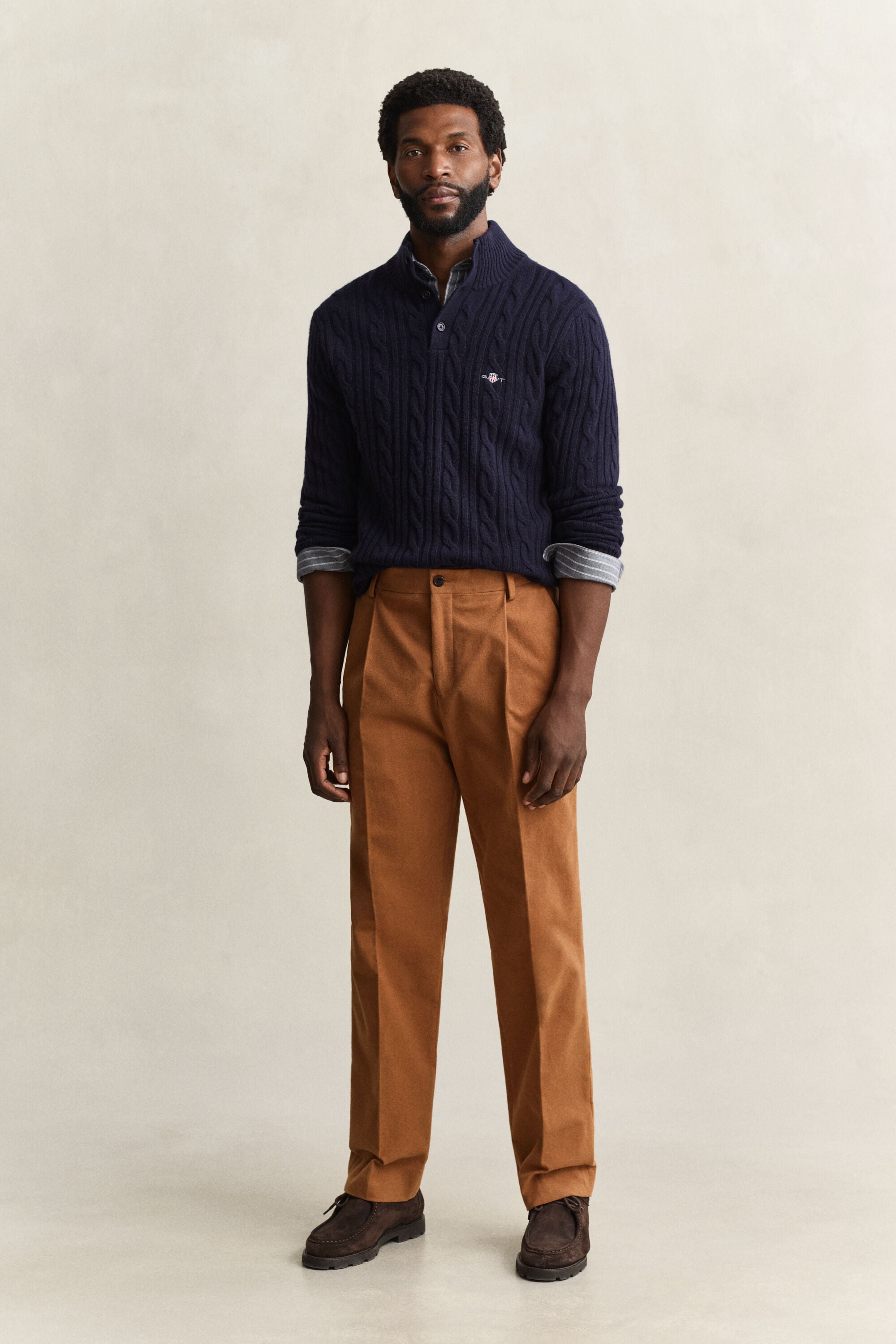 Pantalones de traje de molesquín