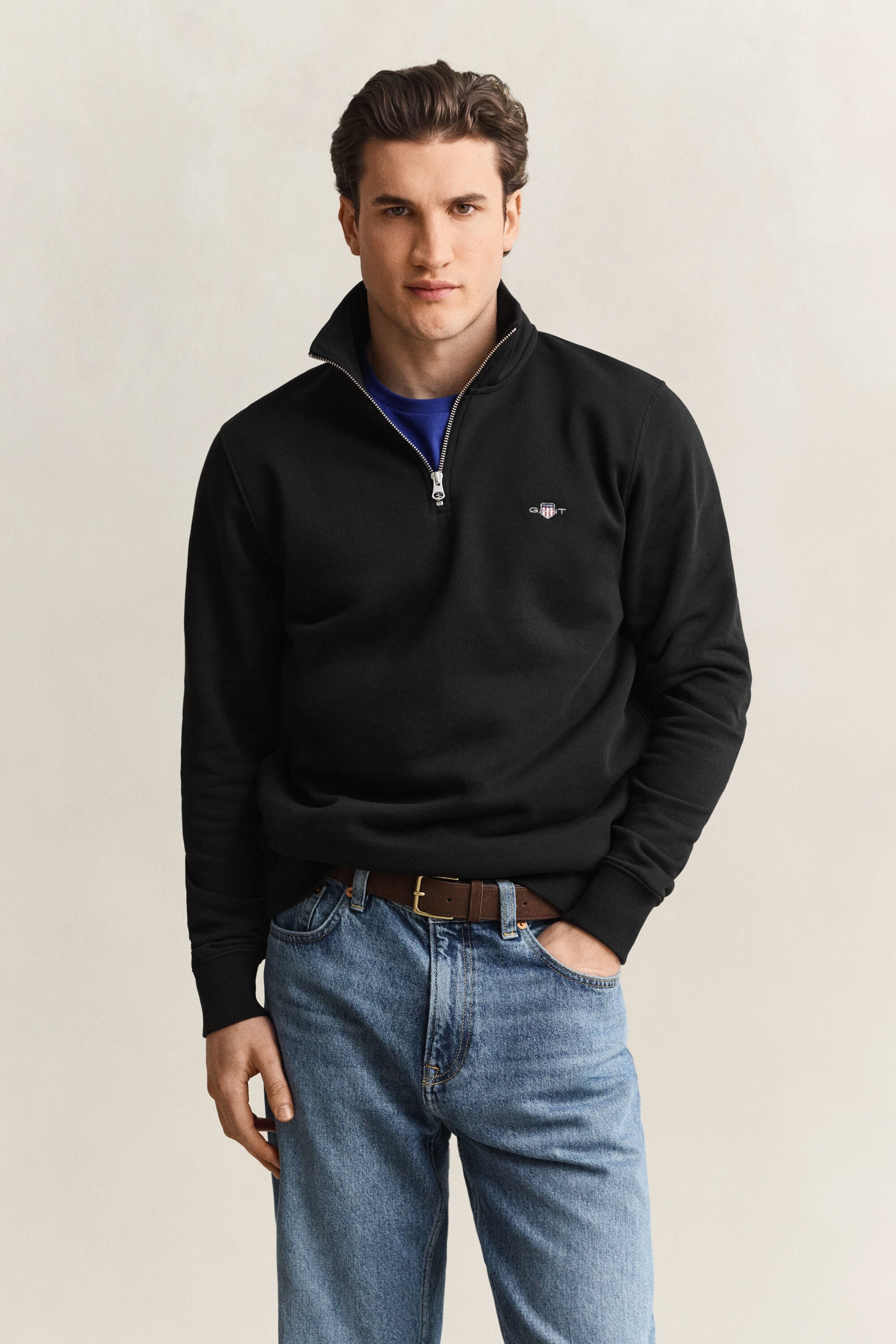 Sudadera Shield con media cremallera