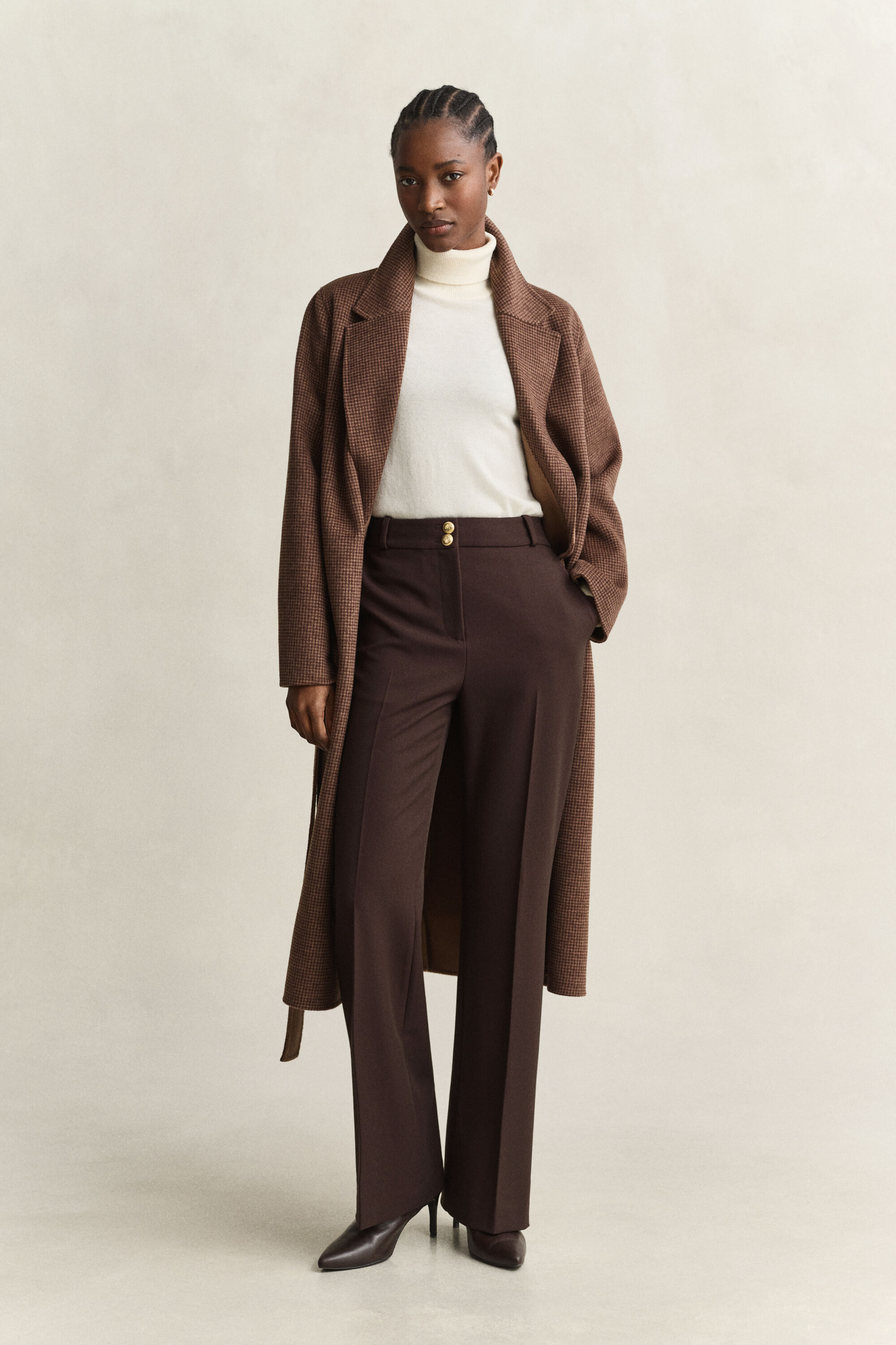 Pantalones náuticos acampanados
