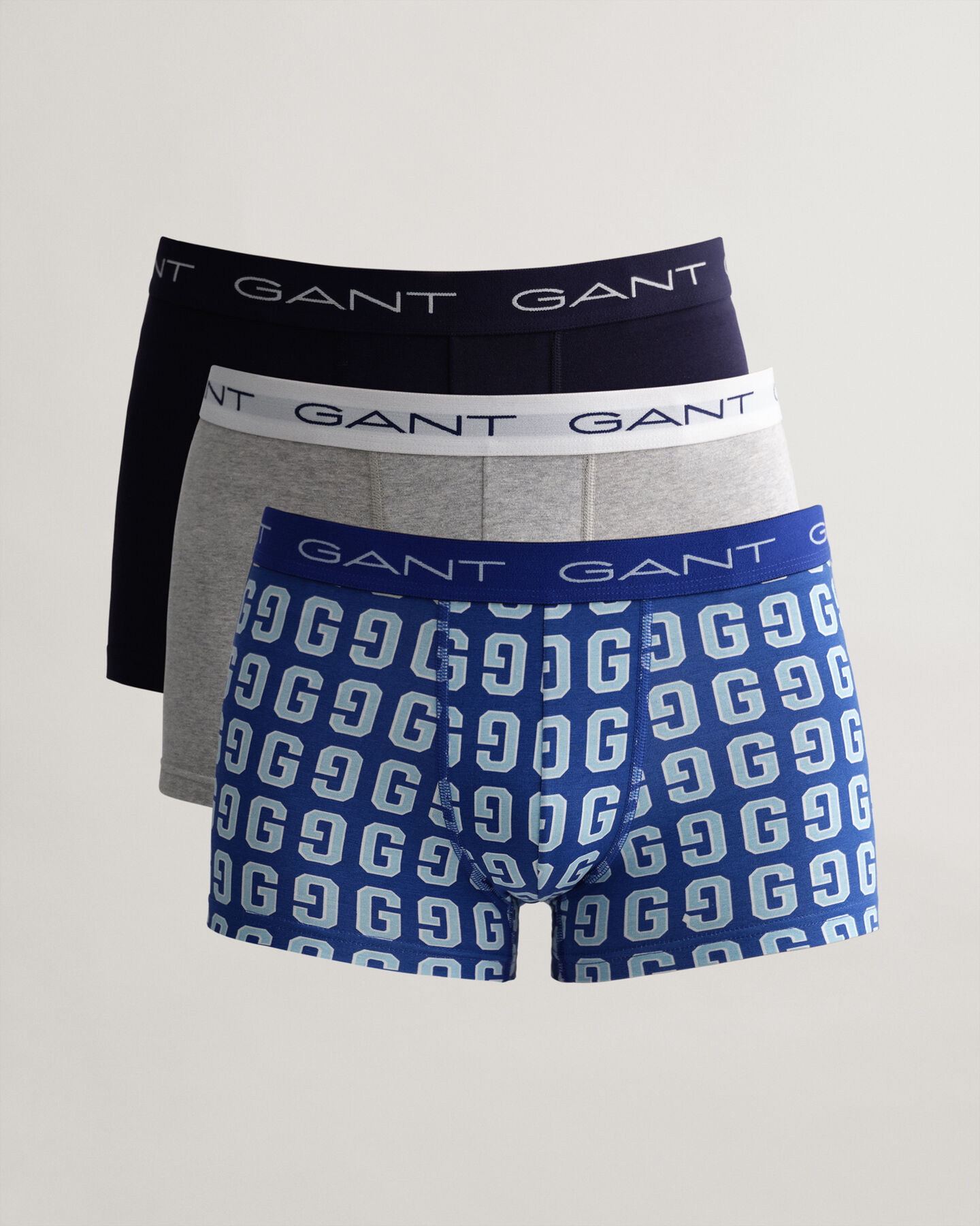 Paquete de tres bóxers GANT Varsity G Logo