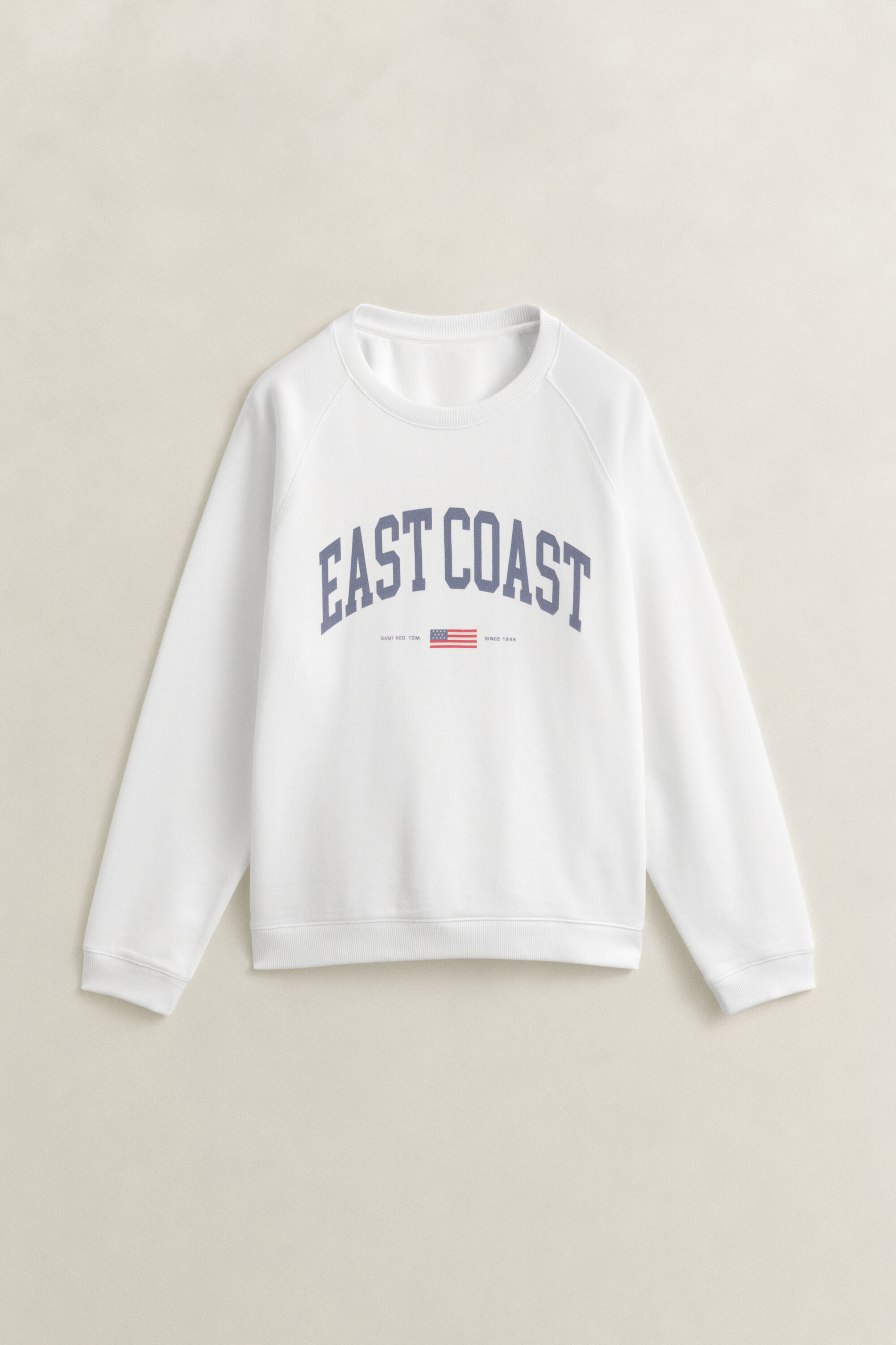 Sudadera de cuello redondo con estampado