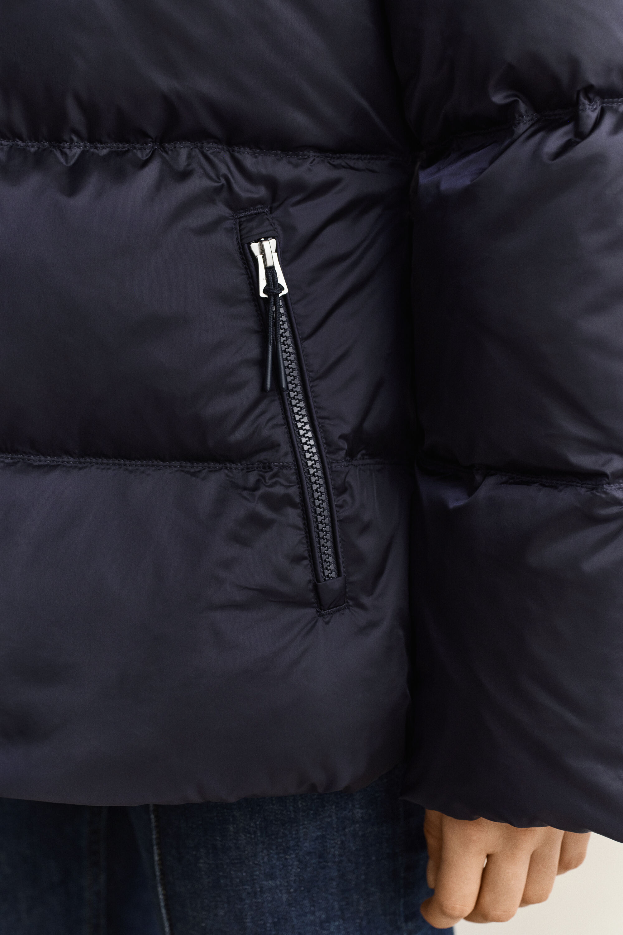 Chaqueta con acolchado medio