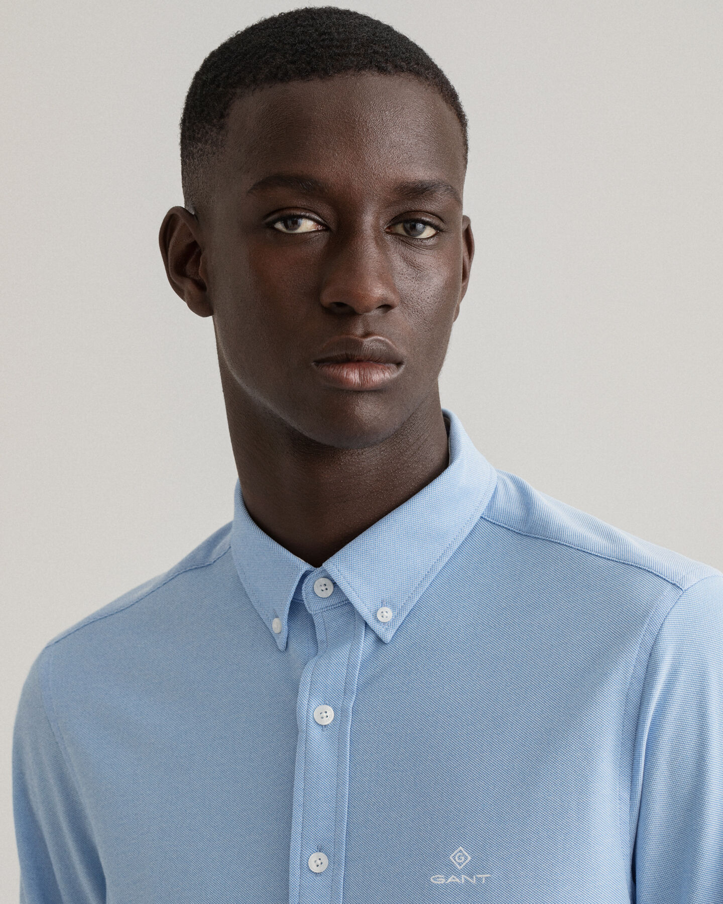 Camisa Slim Fit Tech Prep™ de piqué