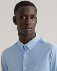 Camisa Slim Fit Tech Prep™ de piqué