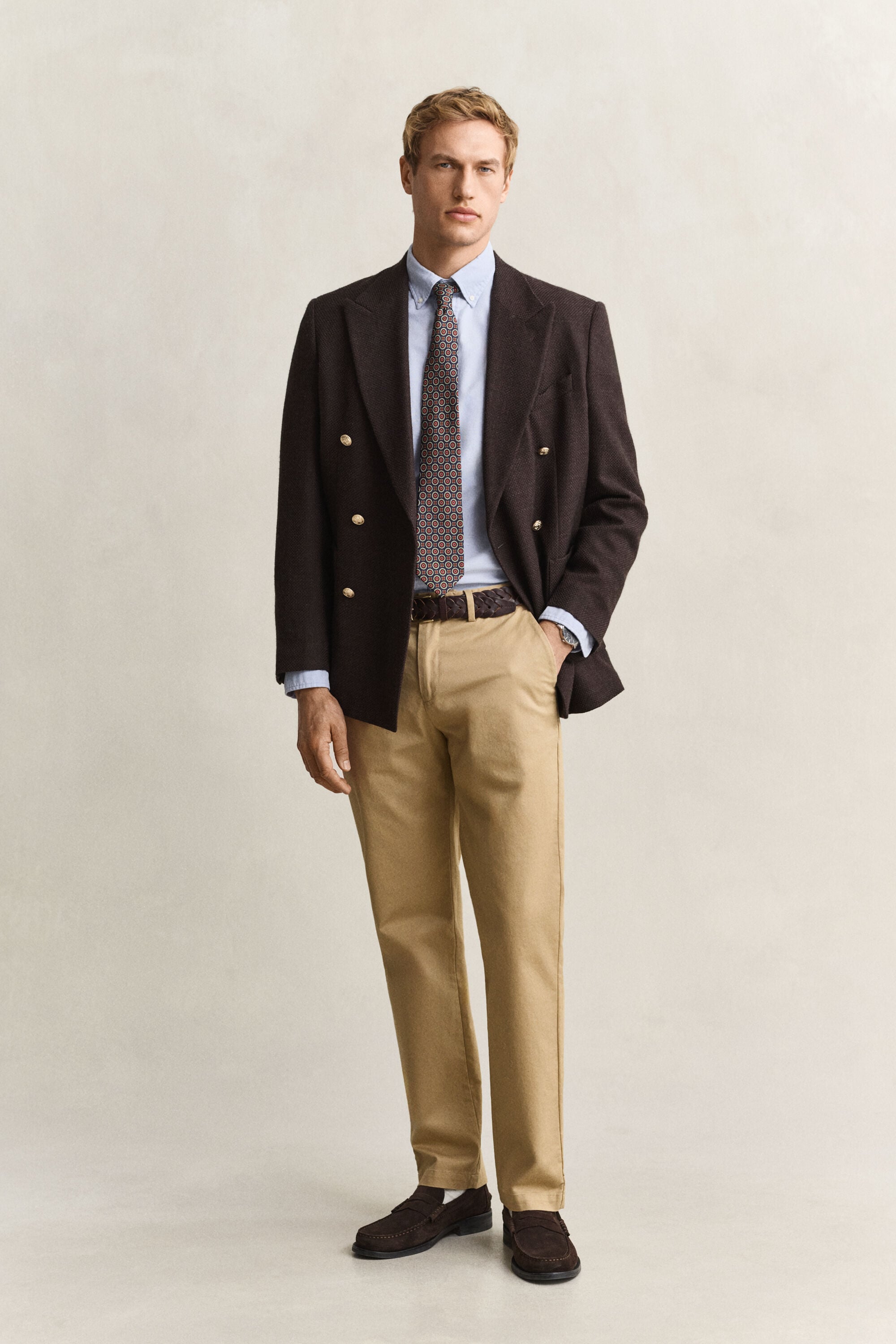 Camisa Oxford Slim Fit clásica